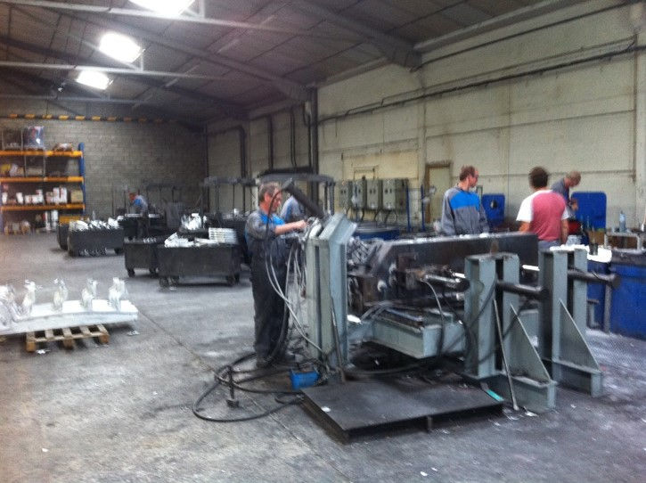 Moulage en coquille par gravité